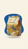 Golden Biscuit Paper Bag With Typo